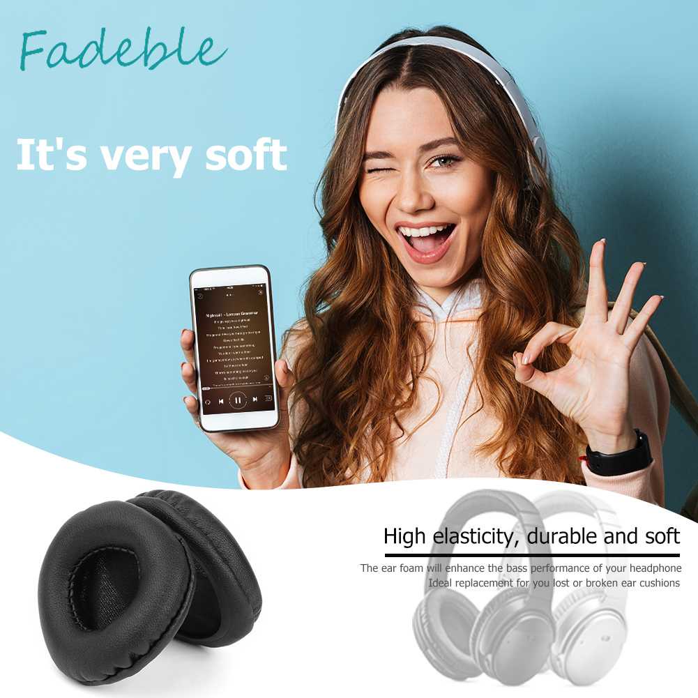 1 Cặp Mút Đệm Tai Nghe MDR-PQ3 ATH-ES55 K550 60mm