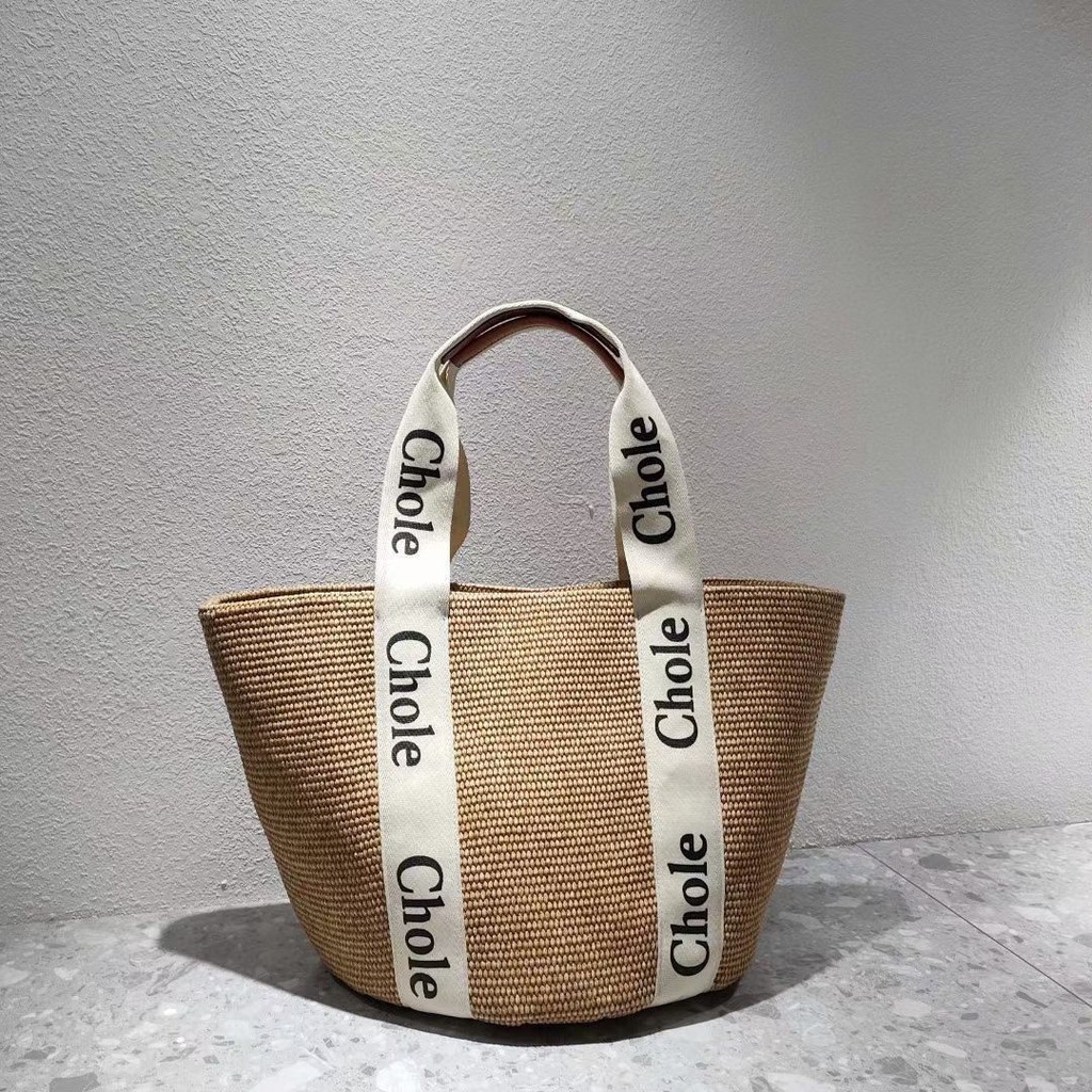 Túi Xách Tote Đan Cói Cỡ Lớn Phong Cách Thời Trang Mùa Hè Mới 2023