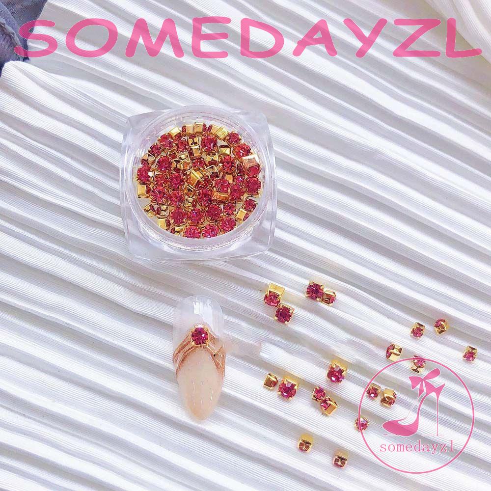 Phụ Kiện Trang Trí Móng Tay Xinh Xắn Chất Lượng|Bộ Dụng Cụ Mài Móng Tay 3D Kính|Miếng Dán Trang Trí Móng Tay Nghệ Thuật DIY