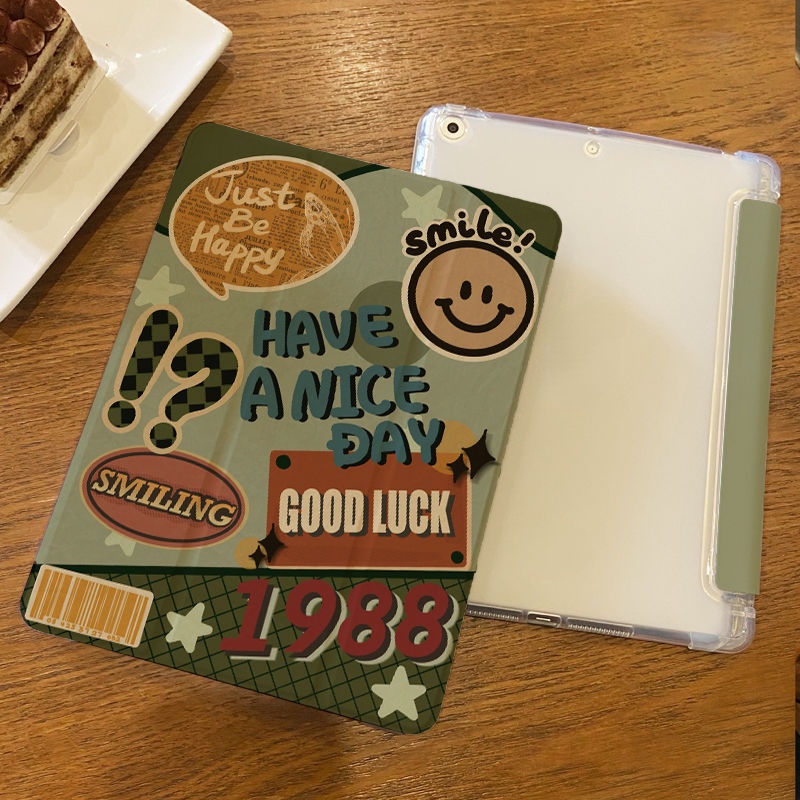 Ốp Máy Tính Bảng Cho iPad gen5 / gen6 9.7 gen7 / gen8 / gen9 10.2 Air4 / Air5 10.9 pro11 2018 / 2020 / gen 10 2022 / Pro 12.9 2021 iPad 1988