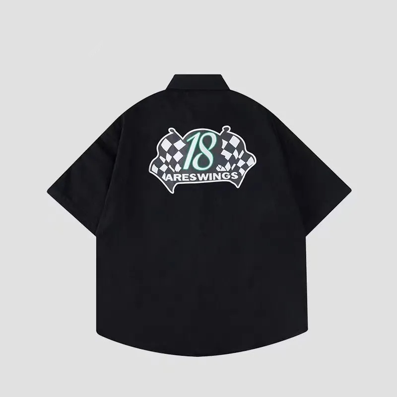 Áo Thun Tay Ngắn Dáng Rộng Phong Cách Âu Mỹ Thời Trang Mùa Hè Cho Nam