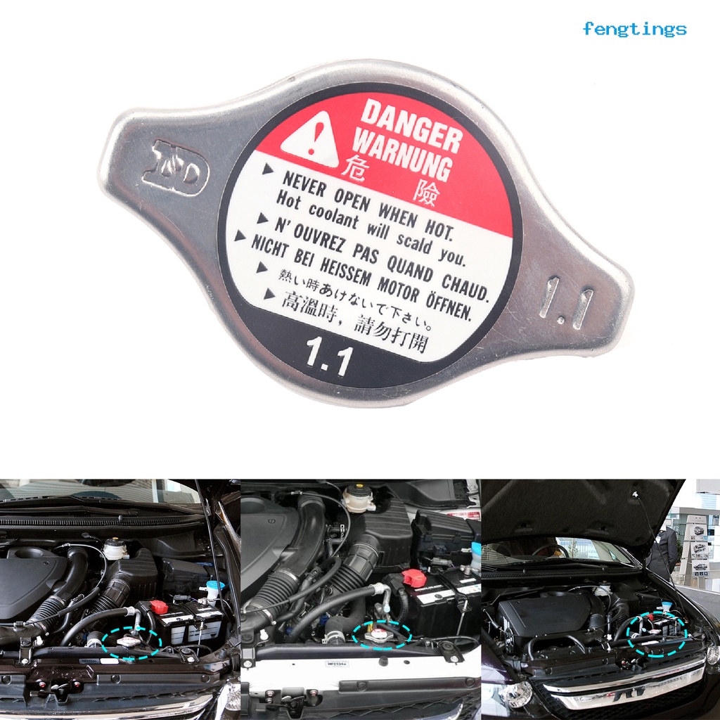 Nắp Tản Nhiệt Màu Bạc 11242 Chất Lượng Cao 1640102421 Phụ Kiện Chuyên Dụng Cho Xe Honda-Acord 1994-2006