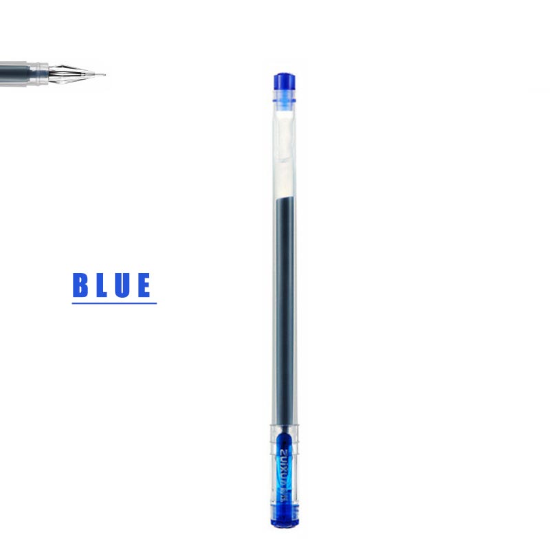 Bút Bi Mực Đen / Đỏ Ngòi 0.38mm