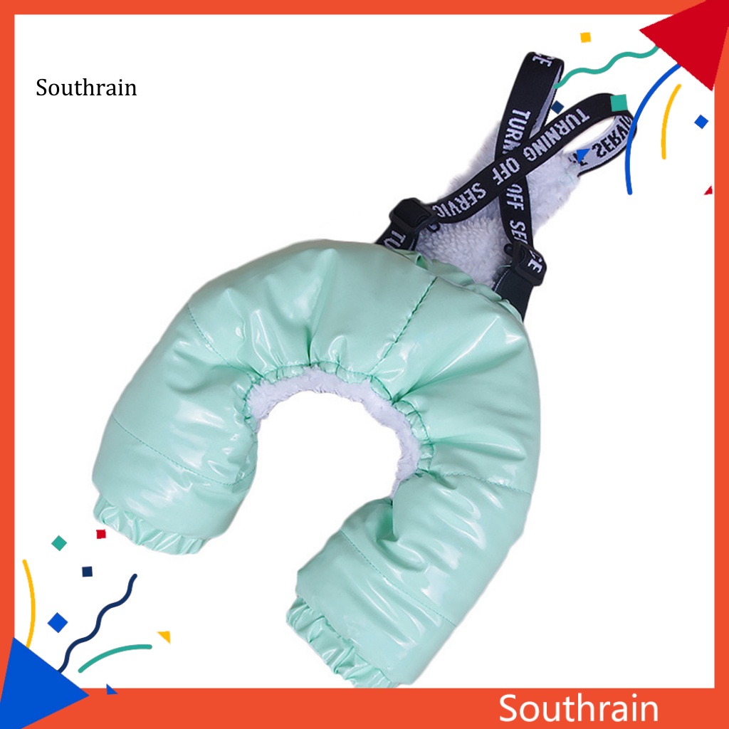 Quần Yếm Có Đệm Cotton Giữ Ấm Mùa Đông Có Thể Điều Chỉnh Dành Cho Thú Cưng