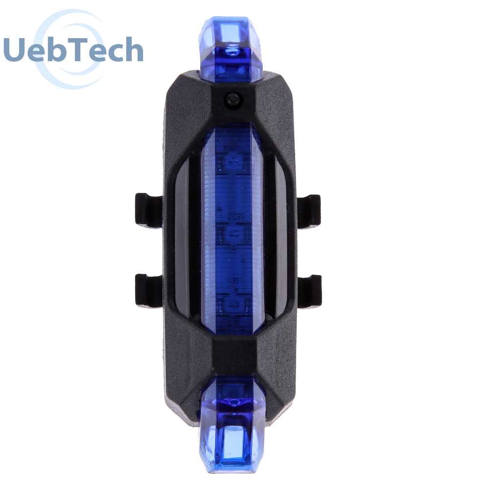 Đèn LED Cảnh Báo Gắn Đuôi Xe Đạp Chống Nước Có Thể Sạc Lại Bằng Cổng USB