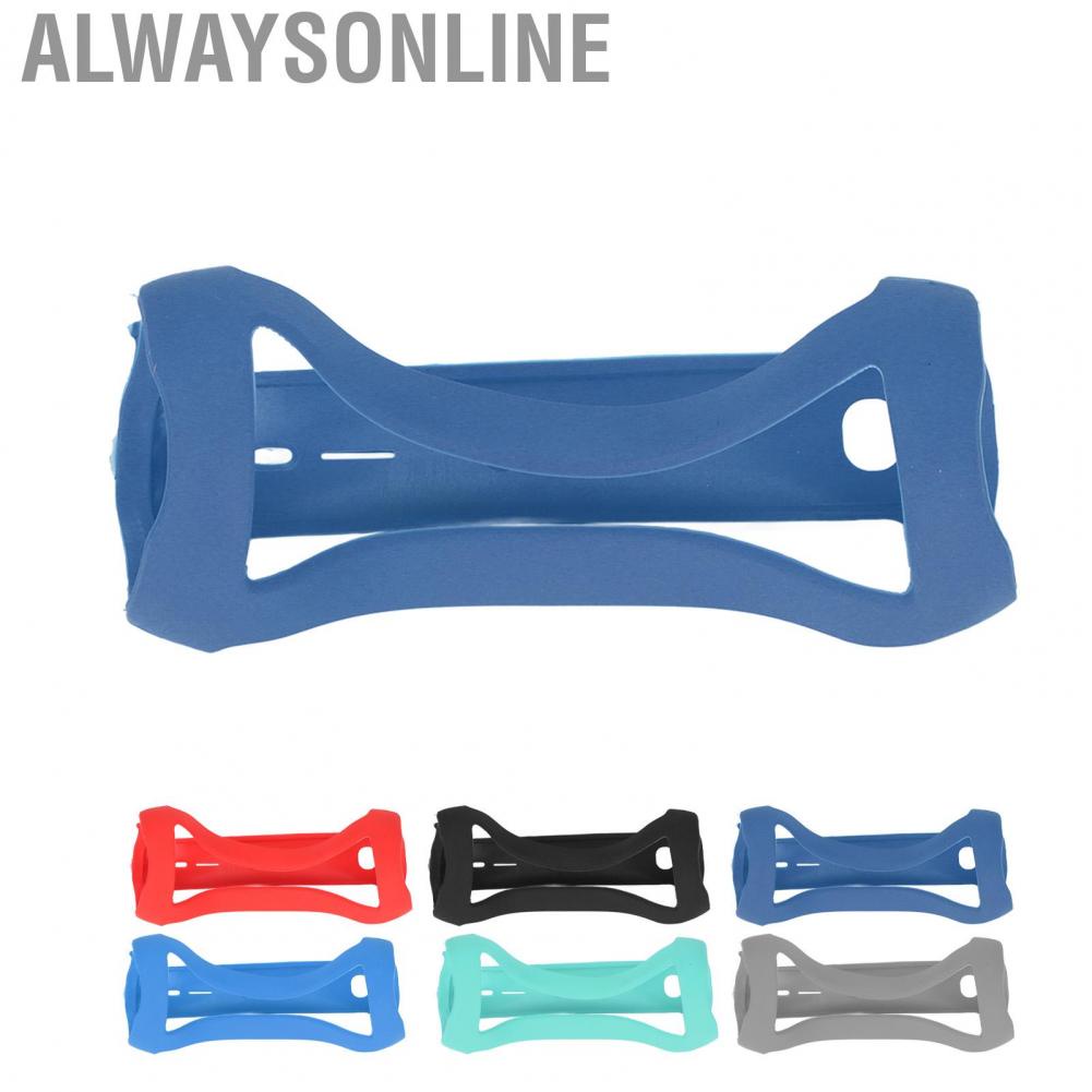 Alwaysonline Silicone Protective Cover  Lightweight Deformable Convenient Travel Case Portable for Flip 5 Speaker