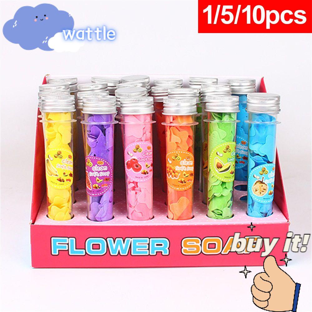 1 / 5 / 10 Ống Xà Phòng Giấy Khử Trùng Cơ Thể Tiện Dụng