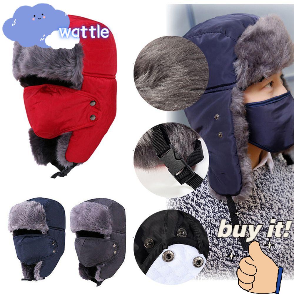 Mũ Trùm Đầu Dày Dặn Giữ Ấm Tiện Dụng Cho Nam Và Nữ