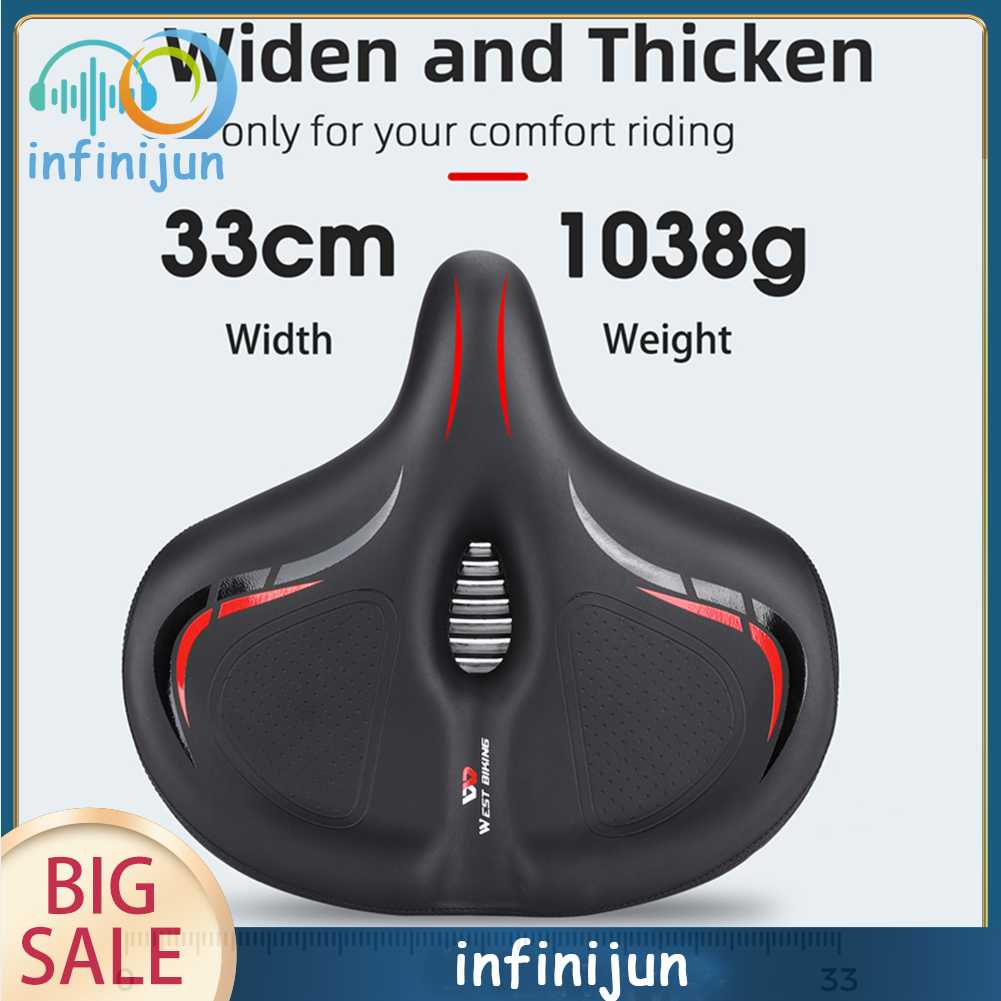 Yên Xe Đạp Leo Núi MTB Dày Dặn Hấp Thụ Sốc