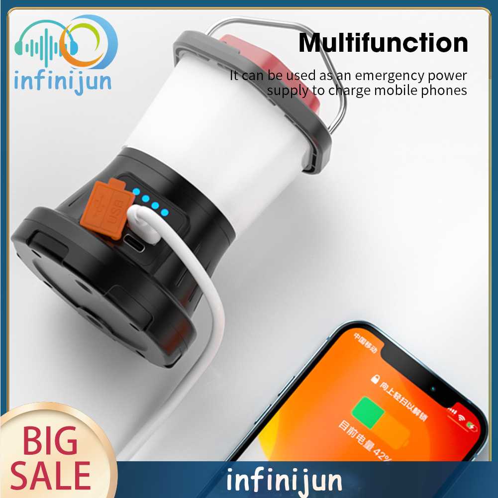 Đèn Cắm Trại / Câu Cá / Leo Núi / Câu Cá / Ban Đêm Có Thể Sạc Lại Bằng Cổng USB