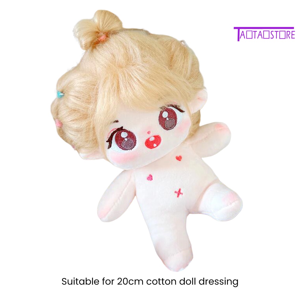 Búp Bê Nhồi Bông 20cm Hình Mắt To Dễ Thương