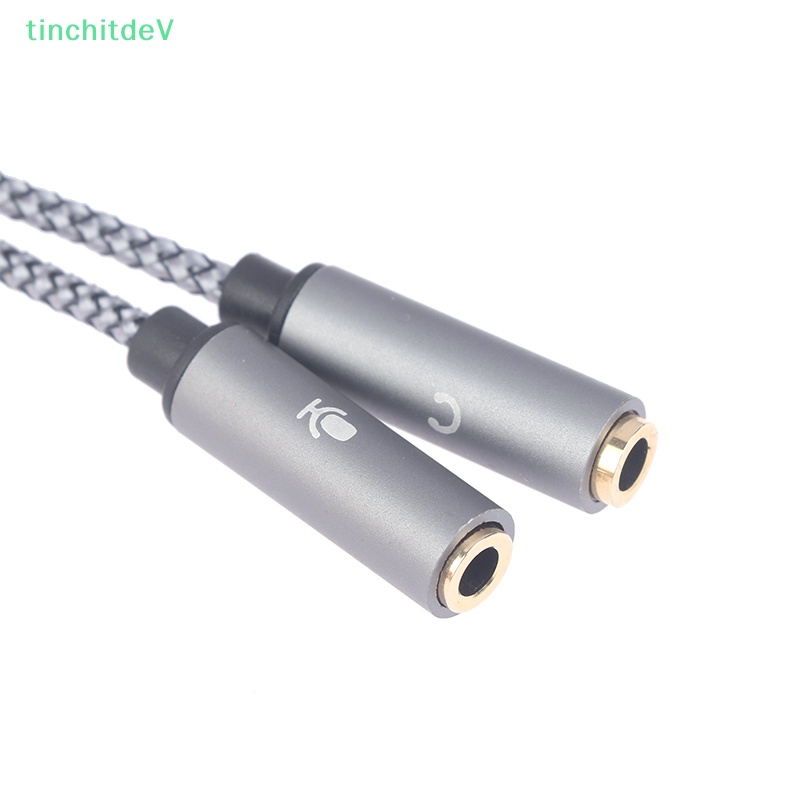 Cáp ChuyểN ĐổI Âm Thanh Tai Nghe 3.5mm 2 Trong 1 Chuyên DụNg Cho ĐiệN ThoạI MáY TíNh / Laptop