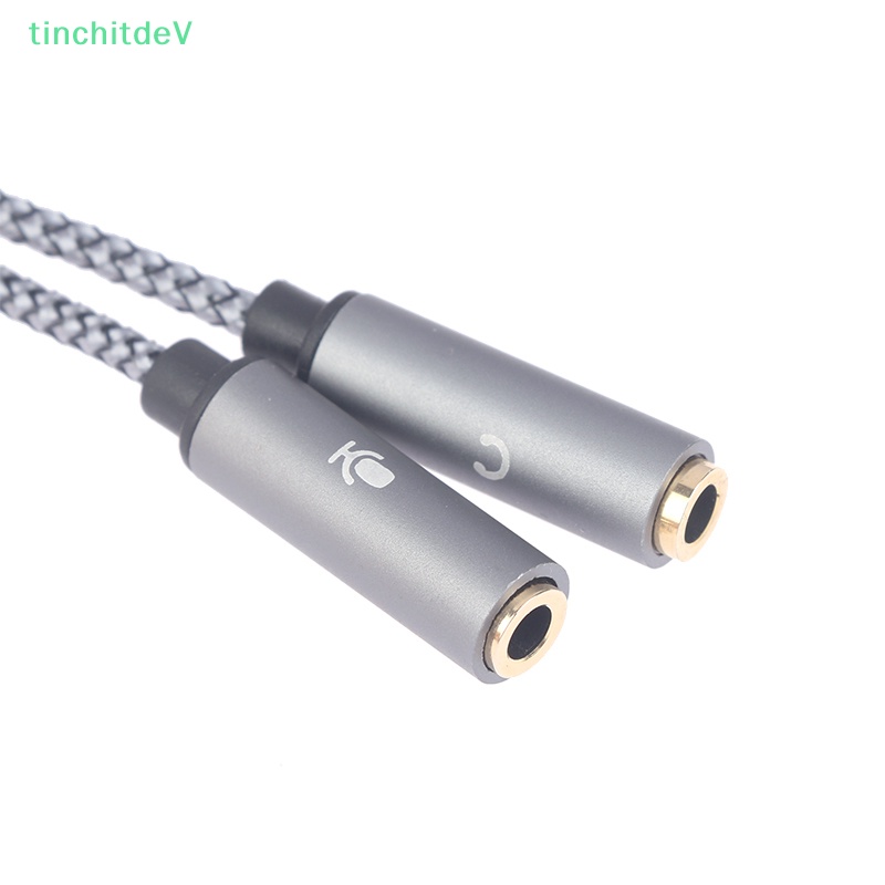 Cáp ChuyểN ĐổI Âm Thanh Tai Nghe 3.5mm 2 Trong 1 Chuyên DụNg Cho ĐiệN ThoạI MáY TíNh / Laptop