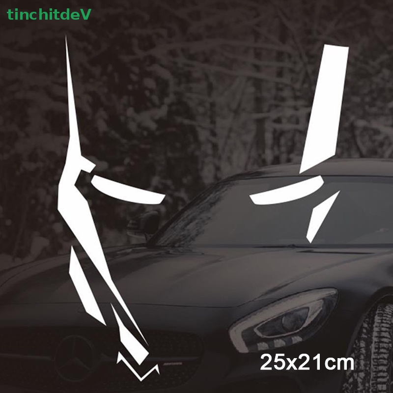 [TinchitdeV] Miếng Dán Vinyl Phản Quang Chống Trầy Trang Trí Thân Xe Hơi