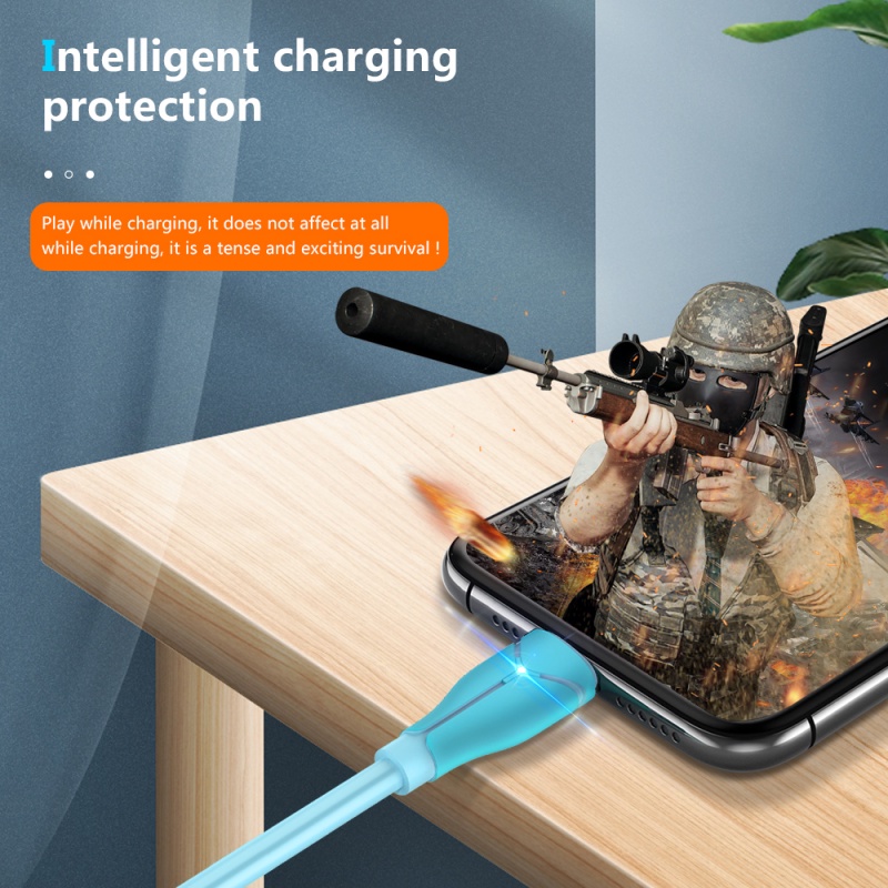 Dây Cáp Sạc Nhanh 3A USB A Sang 8 Pin Cho iPhone 14 13 12 Pro Max 1 / 1.5 / 2m