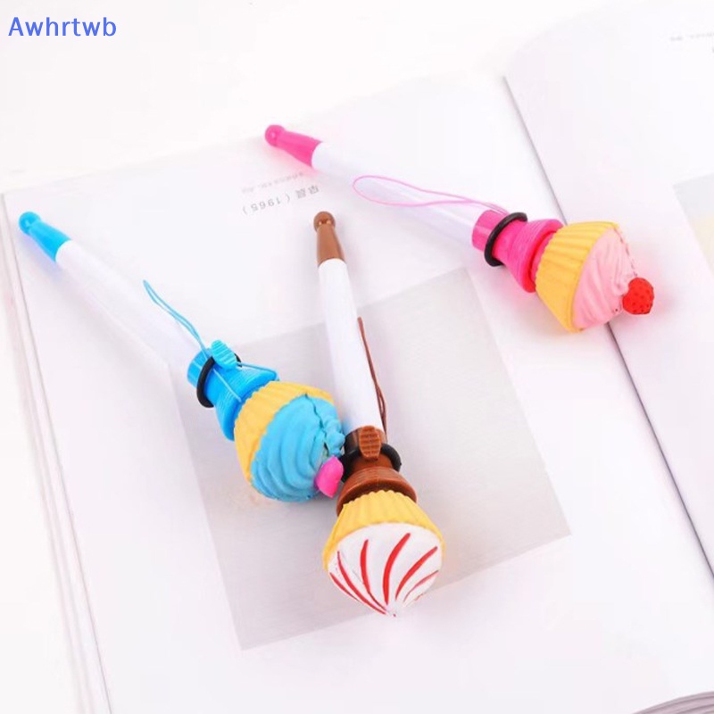 1 Bút Nước Ngòi 0.5mm Hình Cây Kem Dễ Thương Mới