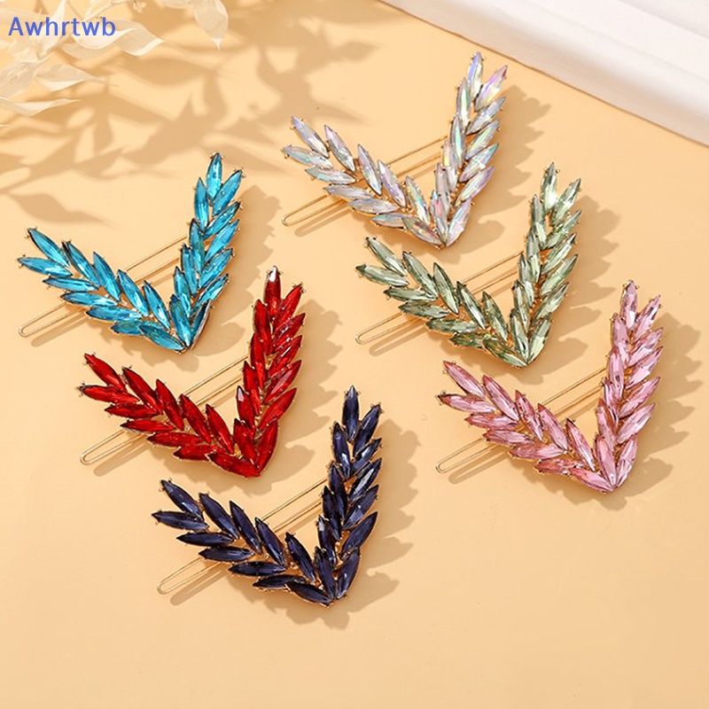 Kẹp Tóc Đính Đá Lấp Lánh Thời Trang Cho Nữ Mới