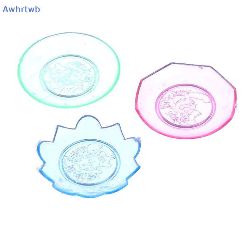 Set 20 Đĩa Nhựa Mini Dùng Để Trang Trí Nhà Búp Bê Mới