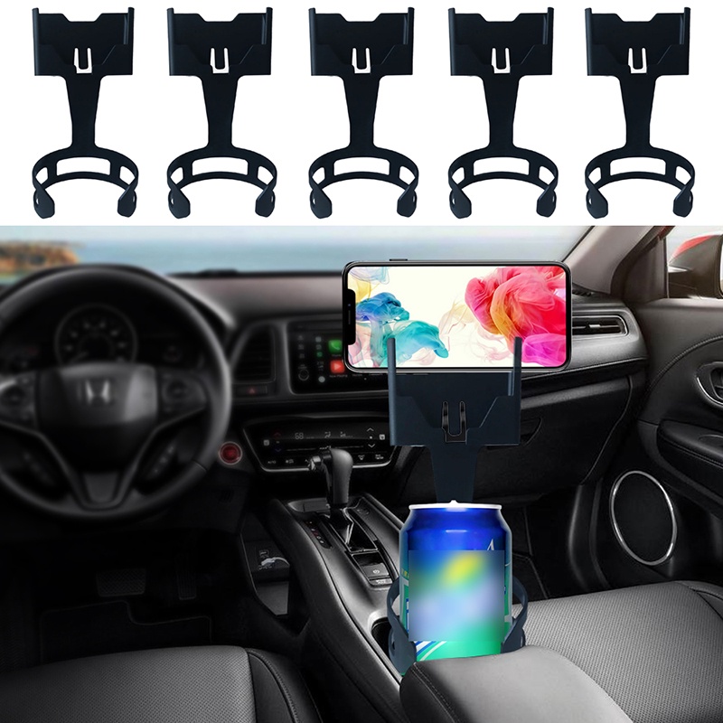 Giá Đỡ Điện Thoại Gắn Bên Trong Xe Hơi Bằng Nhựa Họa Tiết Hình Học Đa Năng Tiết Kiệm Không Gian