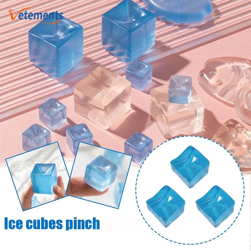 Đồ Chơi Xốp Squishy Giảm Stress Hình Vuông Mini Bằng Nhựa Mềm Cho Bé