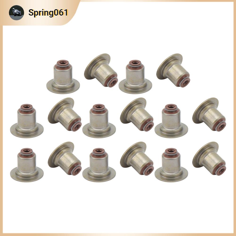 Spring061 16 Chiếc Van Động Cơ Thân Cói Bộ 11340029571 Chống Rò Rỉ Cấu Trúc Nhỏ Gọn Thay Thế Cho Cooper 2002 Đến 2008