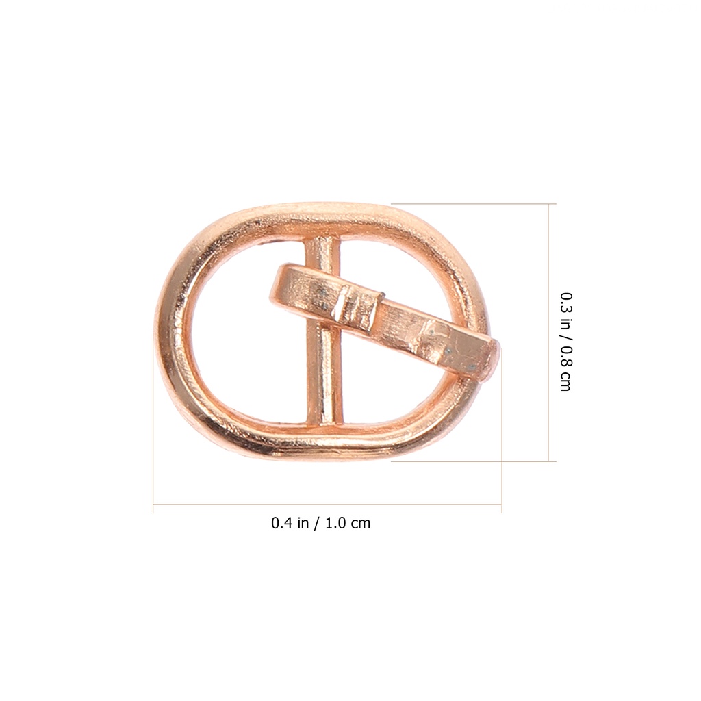 Bộ 40 Móc Khóa Tròn Bằng Đồng Thau Nhỏ Gọn Tiện Dụng