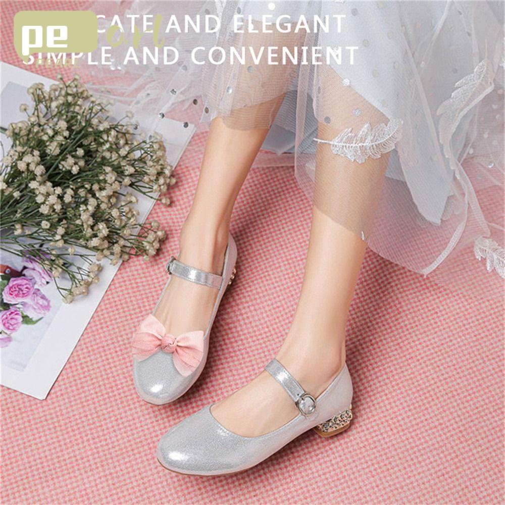 .Bộ 2 Kẹp Giày Đính Nơ Ruy Băng Xinh Xắn Cho Cô Dâu