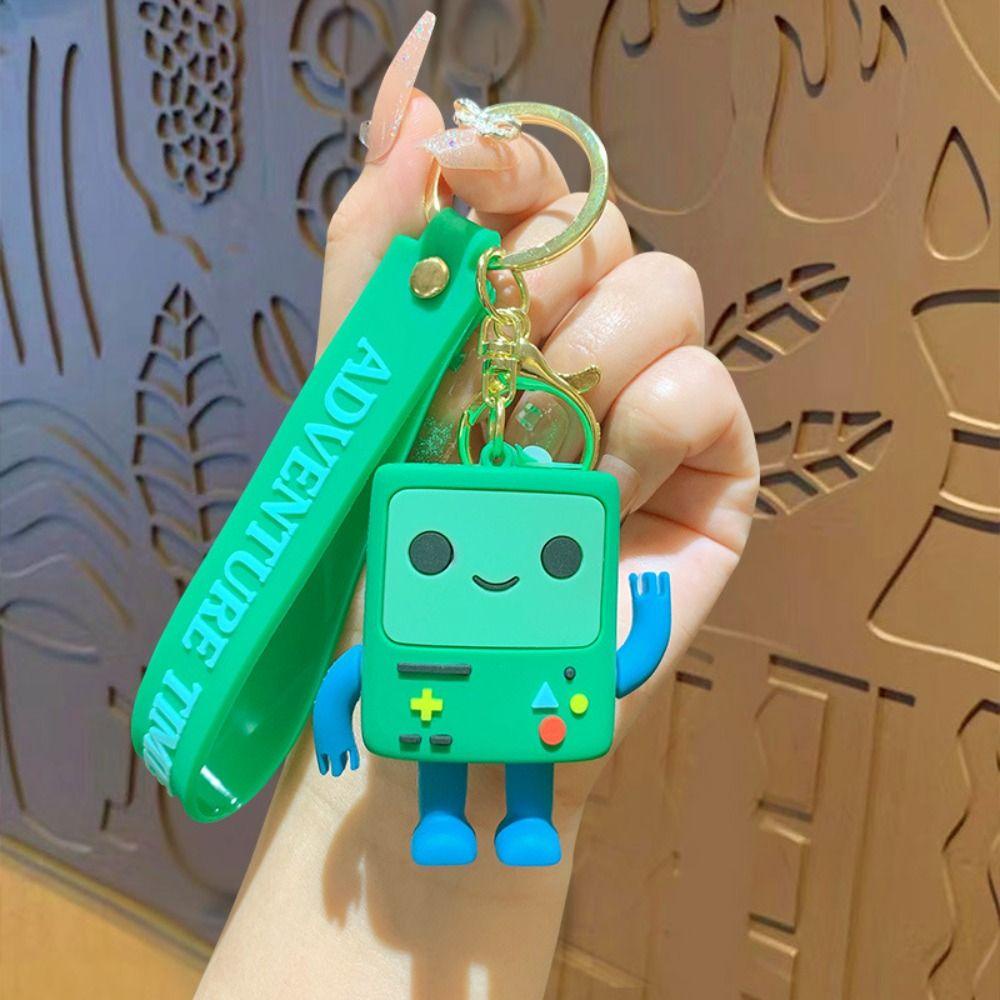 Aaron1 Móc Khóa Hình Nhân Vật Anime Bằng PVC Dễ Thương Vui Nhộn