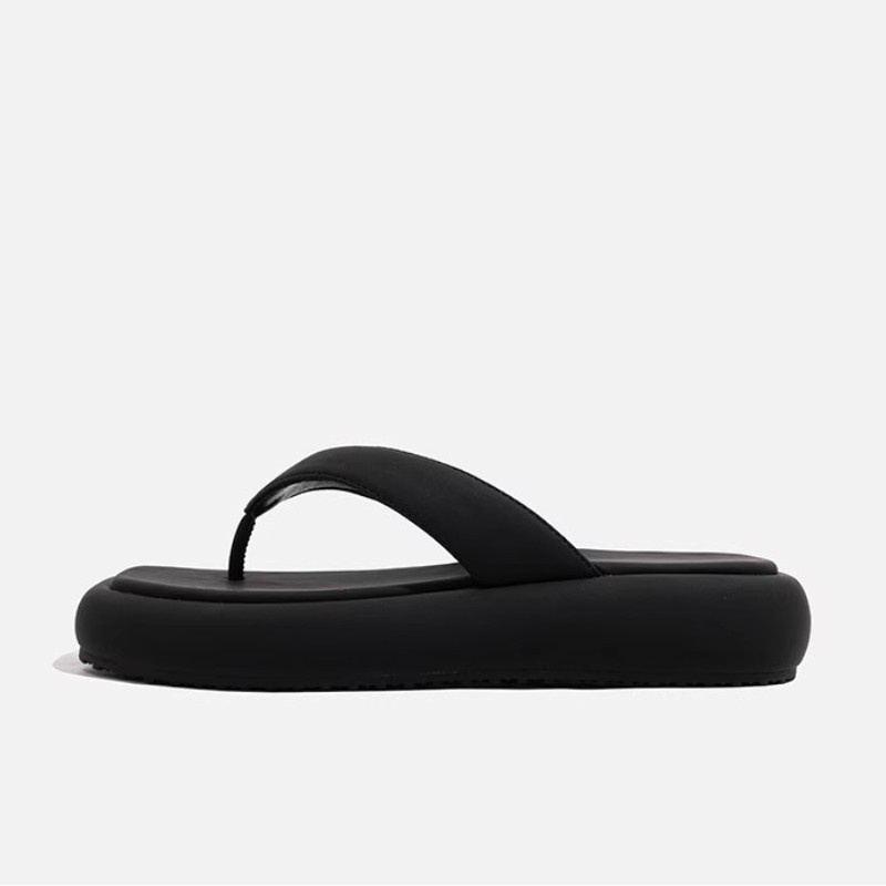 Duoya Tóc Thẳng ~ [Hàng Có Sẵn] Giày Lười Da Mềm Đế Dày Chống Trượt Dễ Phối Đồ Thời Trang Mùa Hè Cho Nữ