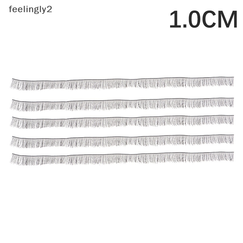 Set 5 Lông Mi Giả Màu Đen / Nâu Dành Cho Búp Bê DIY