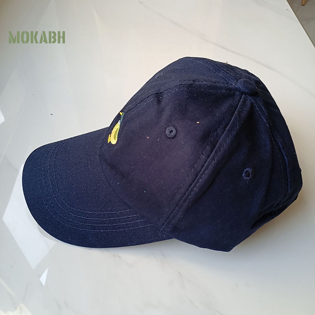 Mũ Lưỡi Trai Thêu Hình Vịt Chống Nắng Có Thể Điều Chỉnh Dành Cho Nam Nữ