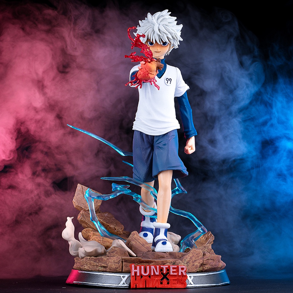 Mô Hình Đồ Chơi Nhân Vật Gon Freecss & Killua Zoldyck Trong Phim Hoạt Hình "Killua Zoldyck" 27.5cm