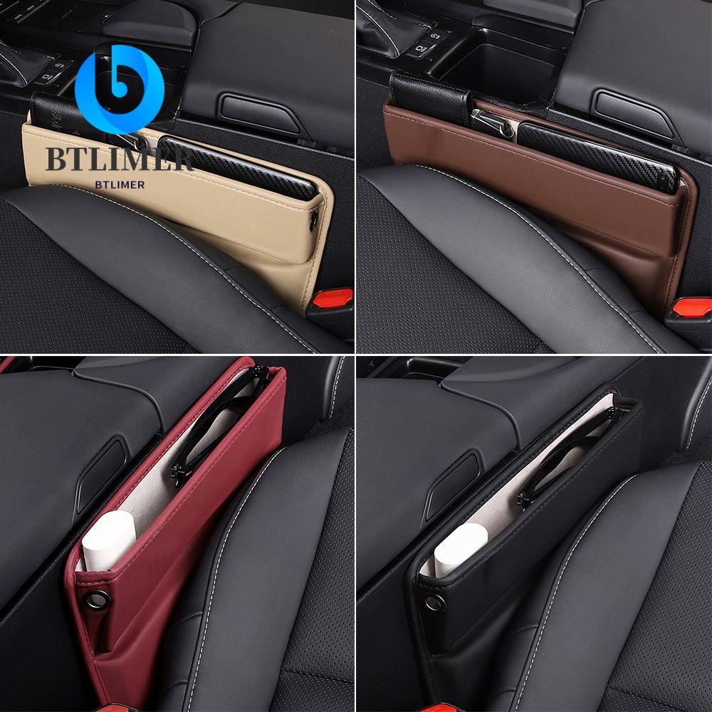 Hộp Đựng Đồ Bằng Da PU Có Lỗ Sạc Điện Thoại Mở Rộng Thông Dụng Cho Xe Hơi Giá Đỡ