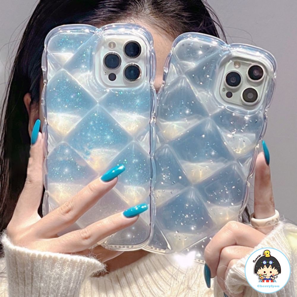 Ốp Điện Thoại TPU Mềm Chống Sốc Phối Lá Vàng Lấp Lánh Cho IPhone 11 12 13 14 Pro Max X XS Max 7 8 Plus SE