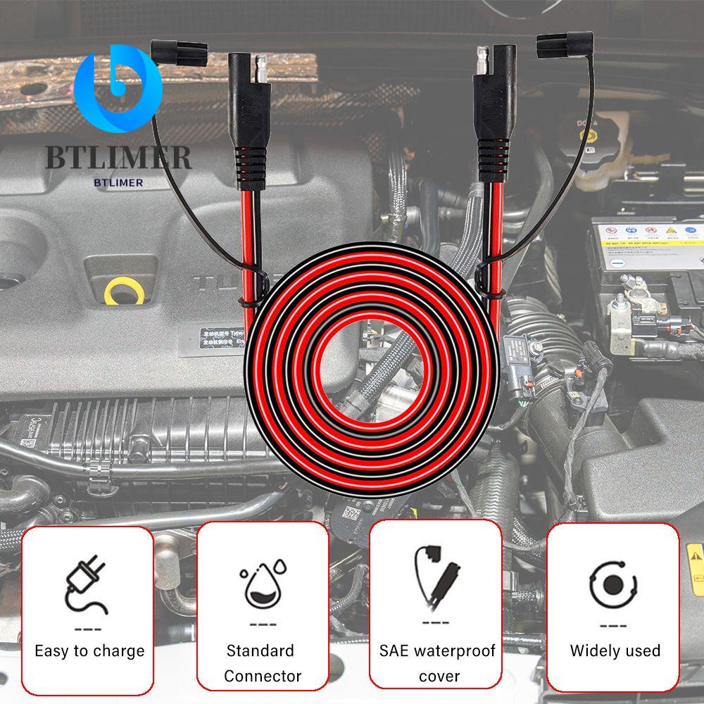 Dây Cáp Sạc Pin Nối Dài SAE Bền Bỉ Chống Bụi Kết Nối Nhanh Và Tháo Gỡ Nhanh Kèm Vỏ Bảo Vệ