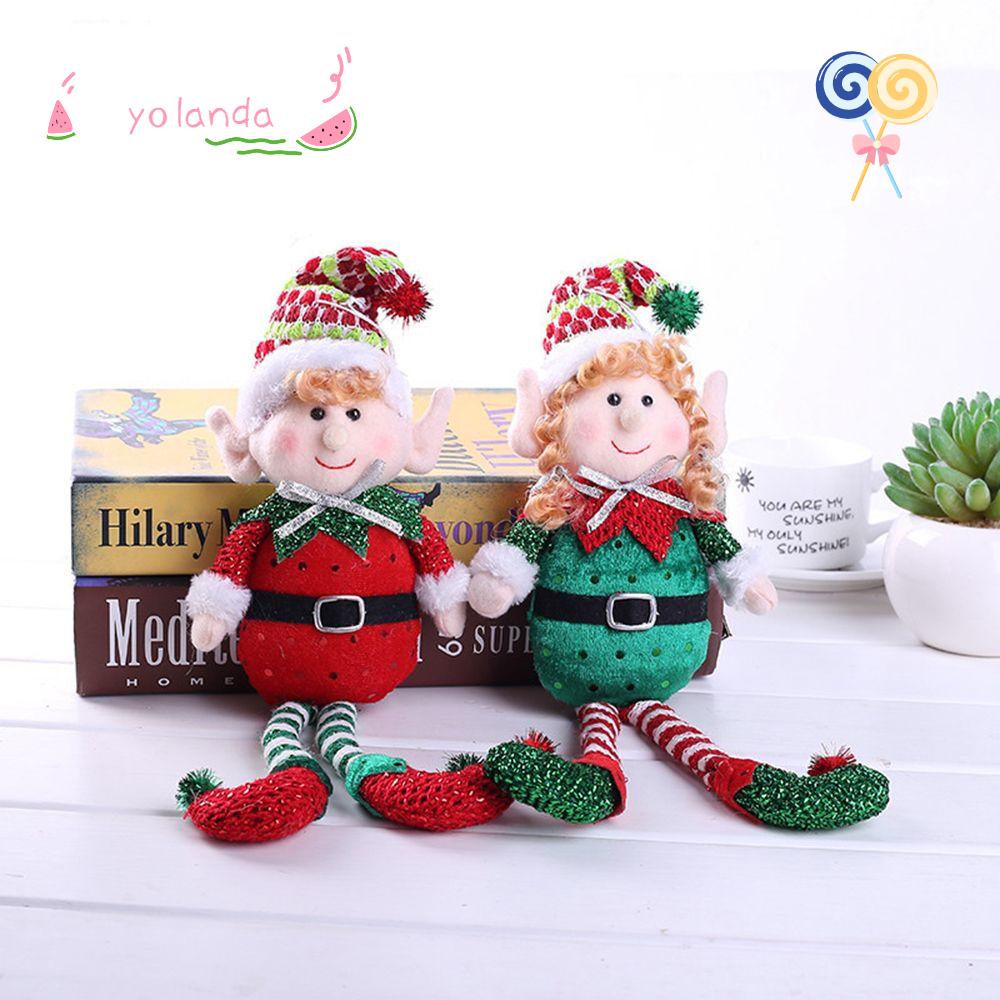 Búp Bê Yêu Tinh Nhồi Bông Trang Trí Nhà Cửa Nhân Dịp Giáng Sinh Năm Mới