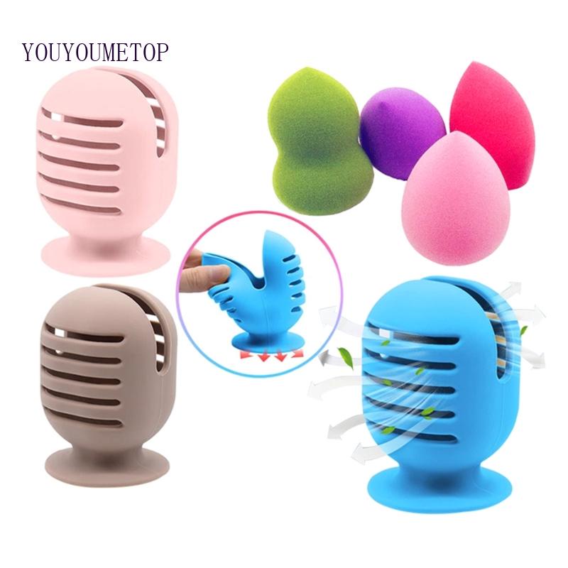 Youyo Hộp Đựng Mút Trang Điểm Hình Trứng Làm Đẹp Có Thể Mang Theo Khi Đi Du Lịch