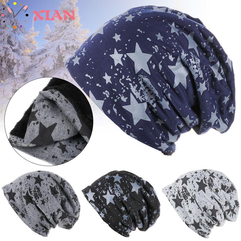 Xiantin Mũ Cotton Giữ Ấm Mùa Đông Phong Cách Hip Hop Unisex