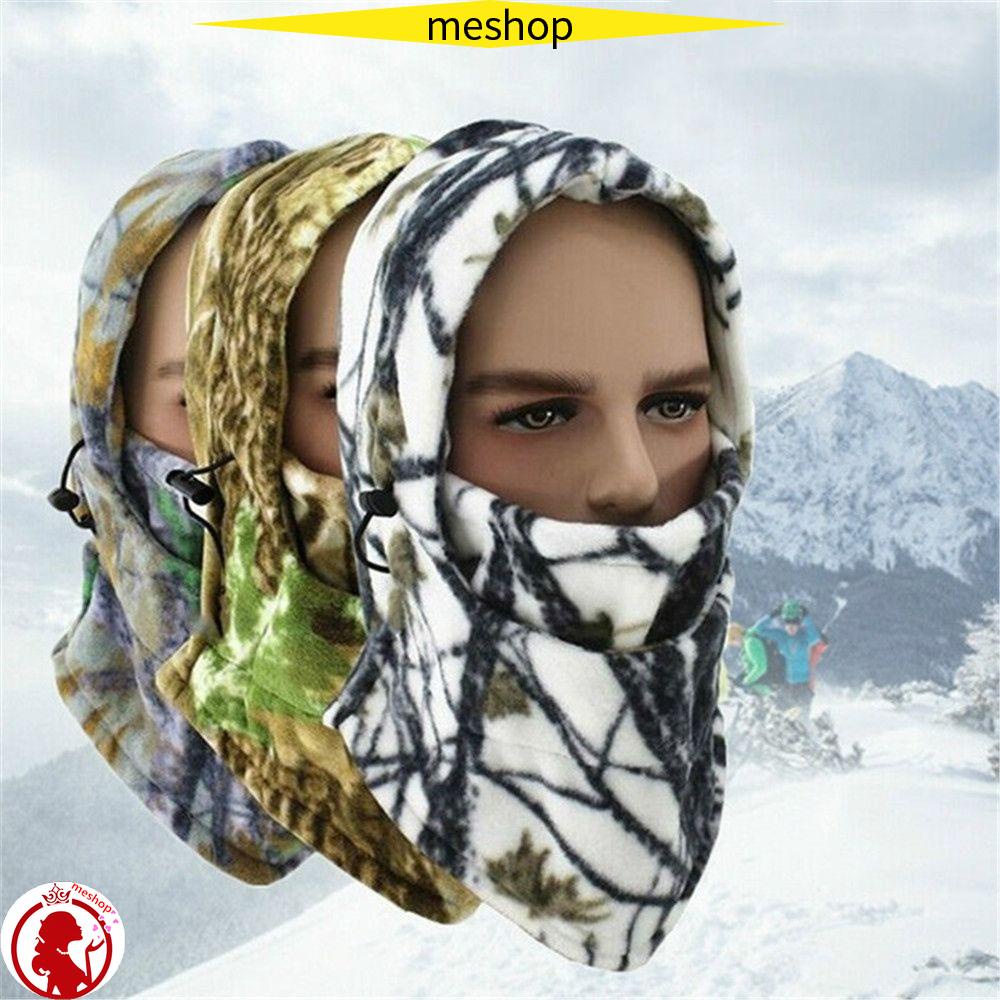 Mũ Trùm Đầu Thoáng Khí Họa Tiết Rằn Ri Cá Tính