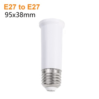 Đuôi Đèn Nối Dài Chuyển Đổi 65 / 95120mm E27 Sang E27 E27