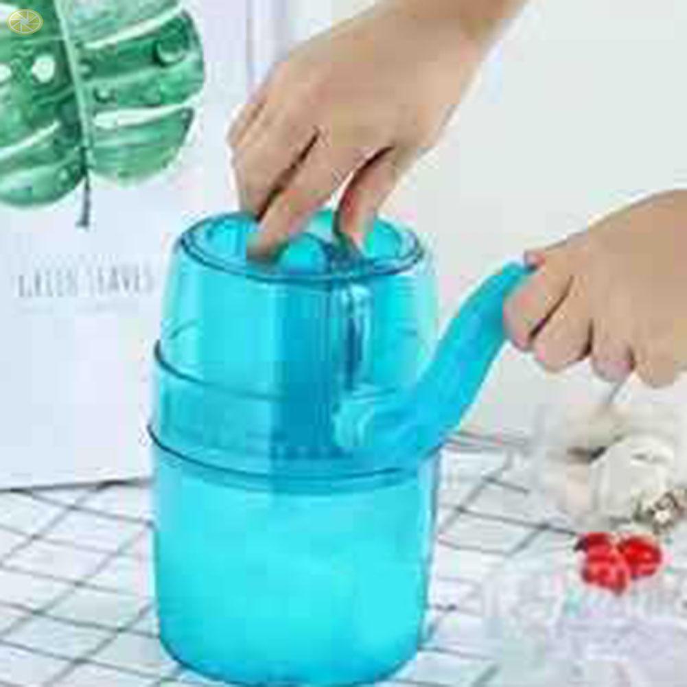 【VARSTR】Portable Ice Crusher Shaved Ice Machine Manual Crank Operated Fruit Smoothie high quality