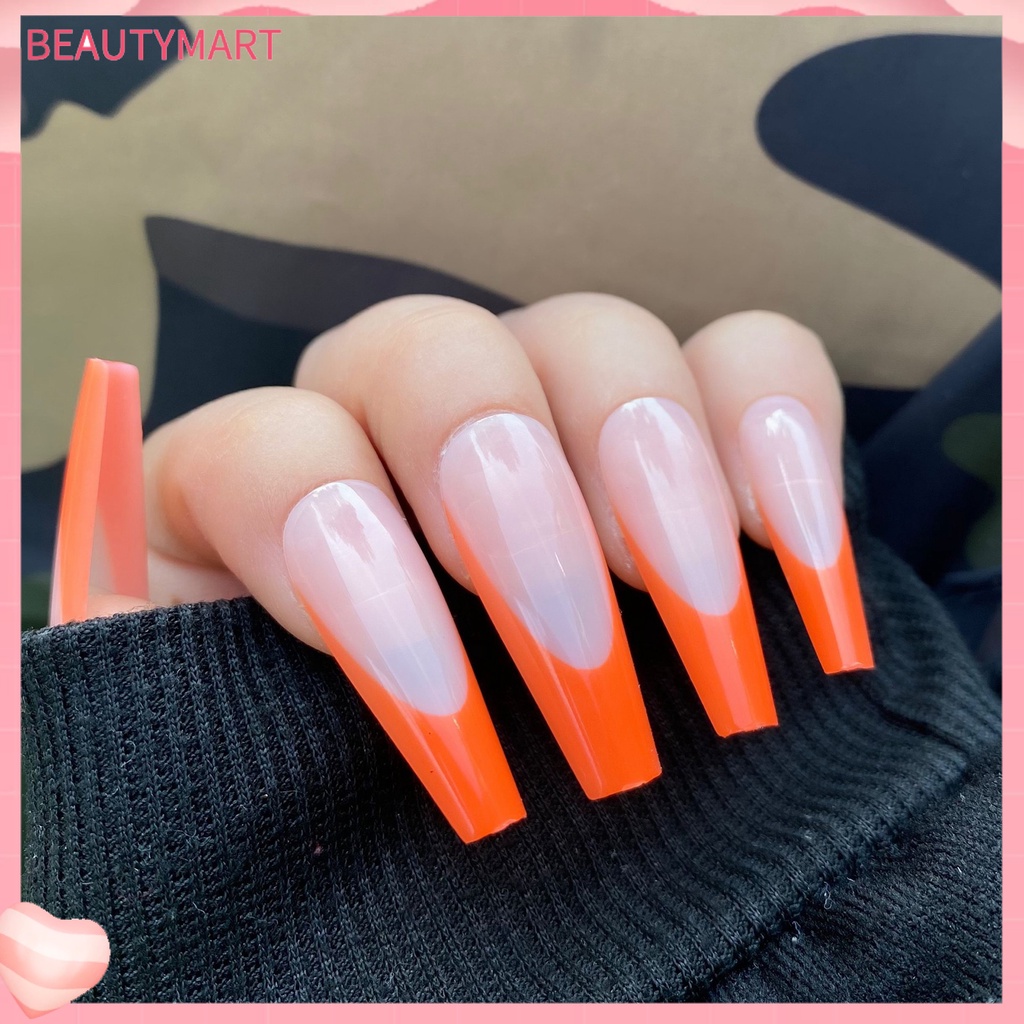 Bộ 20 Móng Tay Giả Bằng Nhựa ABS Thân Thiện Với Làn Da