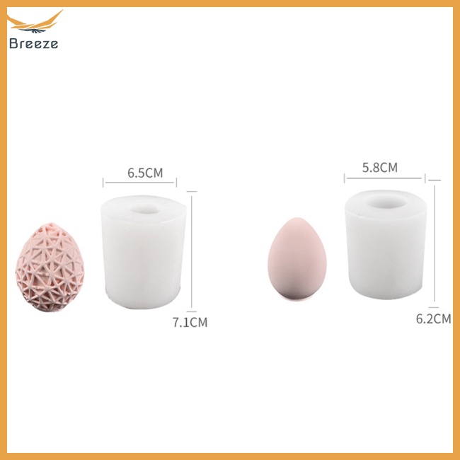 Khuôn Silicone Tạo Hình Trứng Phục Sinh 3d Diy Có Thể Tái Sử Dụng