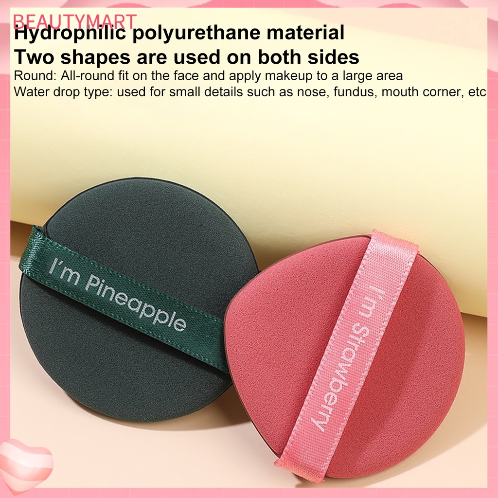 Set 3 Mút Trang Điểm Mềm Mại Độ Đàn Hồi Cao Khô Nhanh Thoáng Khí