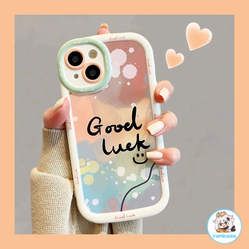 Ốp Điện Thoại TPU Dày Chống Sốc Họa Tiết Mặt Cười Nhiều Màu Sắc Cho Iphone 11 12 13 14 Pro Max