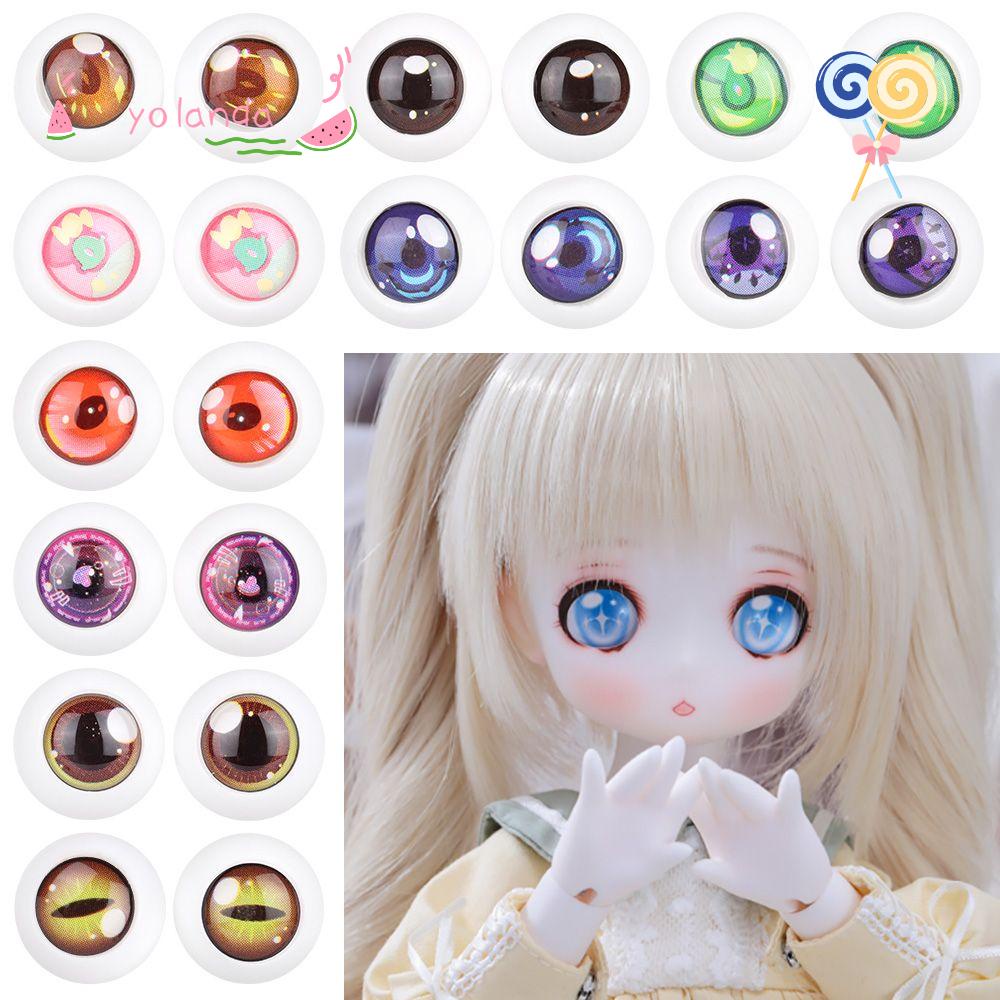 1 Cặp Mắt Búp Bê 10 Kiểu Làm Thủ Công DIY