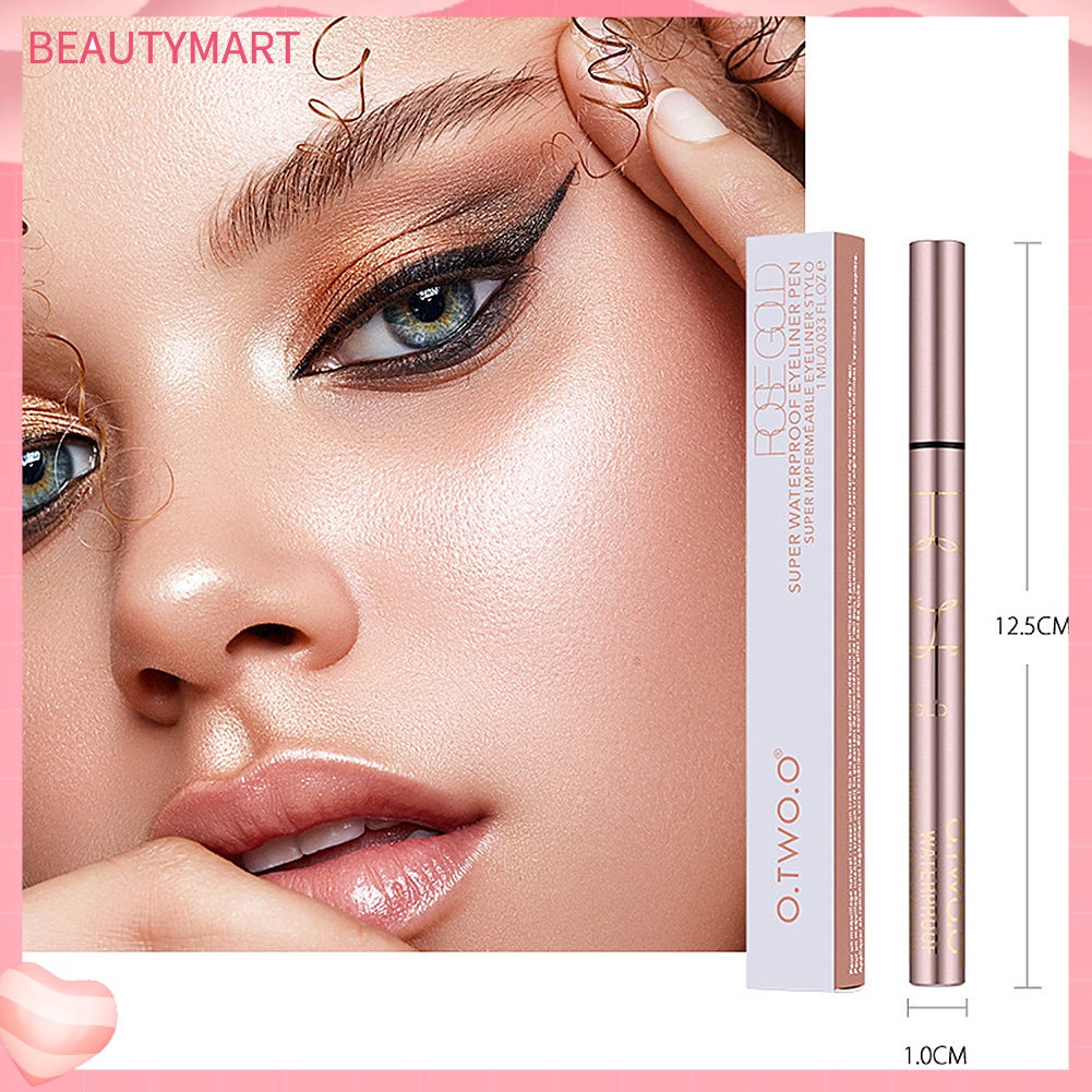 Bút Kẻ Mắt Dạng Lỏng Kháng Nước Nhanh Khô Lâu Trôi Và Không Nhòe OTWOO