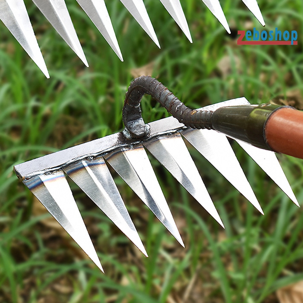 Zeboshop Cây Cà Phê Kim Loại Cứng Có Tay Cầm Tiện Dụng Cho Sân Vườn