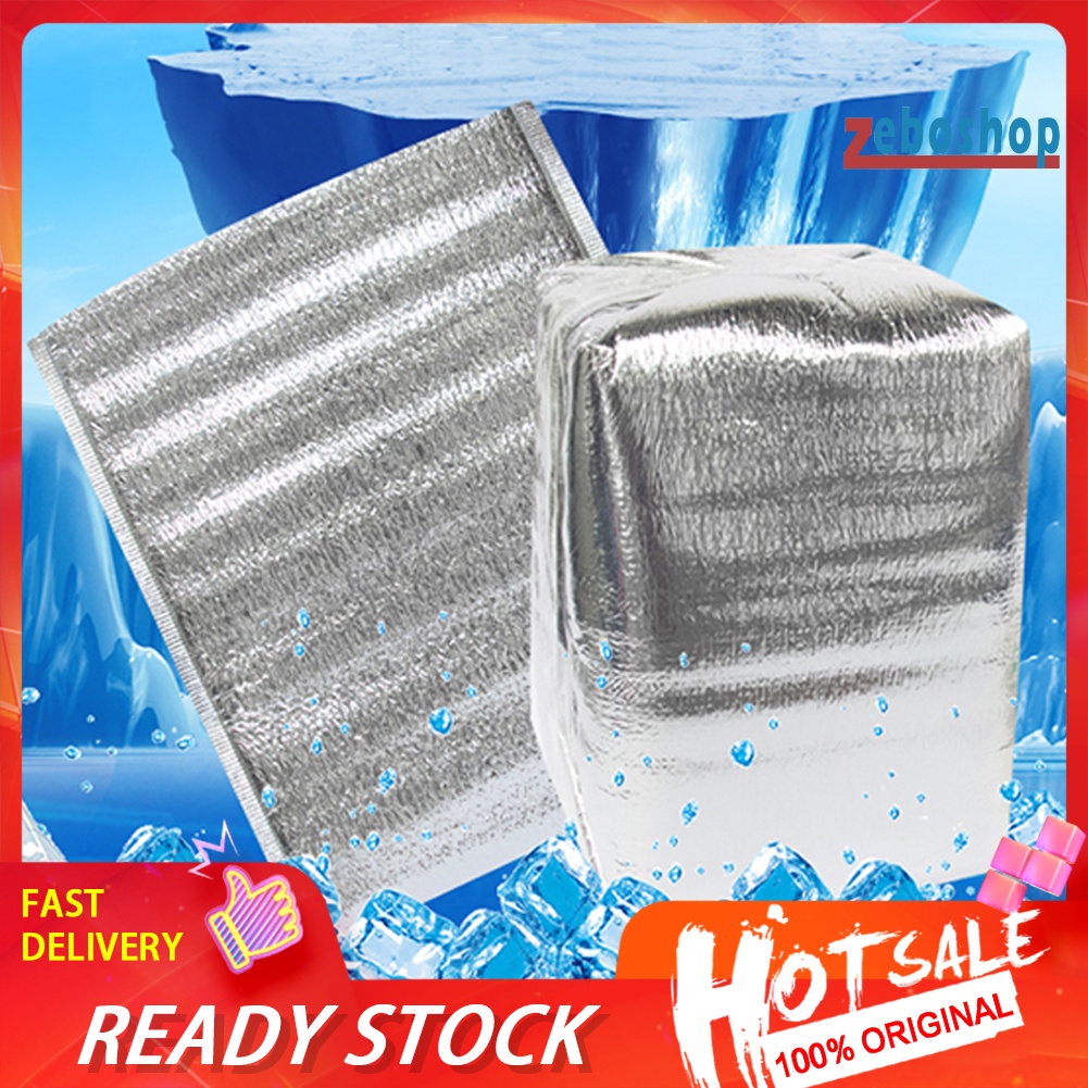 Bộ 20 Túi Đựng Thức Ăn Bằng Lá Nhôm Cách Nhiệt Dùng Một Lần Tiện Dụng