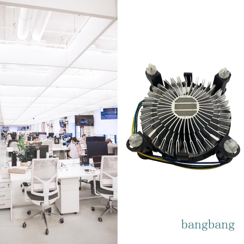 Quạt Tản Nhiệt Làm Mát 4Pin Bằng Nhôm PC Hỗ Trợ LGA 775 1150